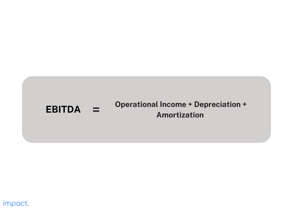 Rumus EBITDA dengan operational income